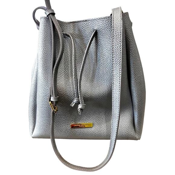 Katie Loxton Chloe bucket draw cord hobo shoulder bag with adjustable strap - Picture 3 of 12